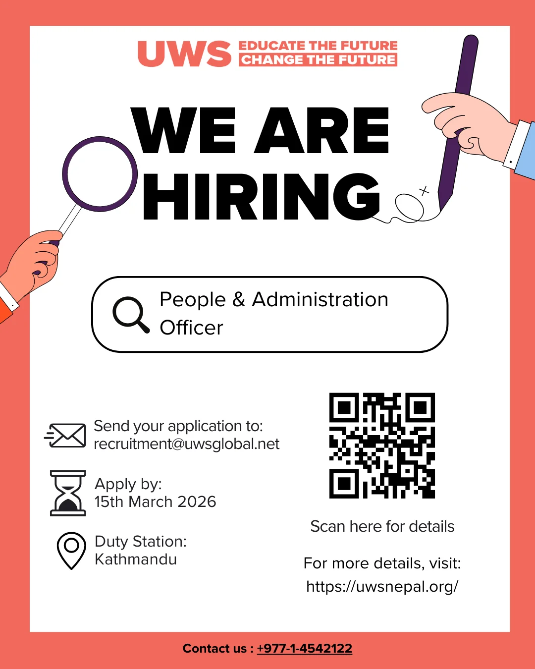 People and Administration Officer (global team)